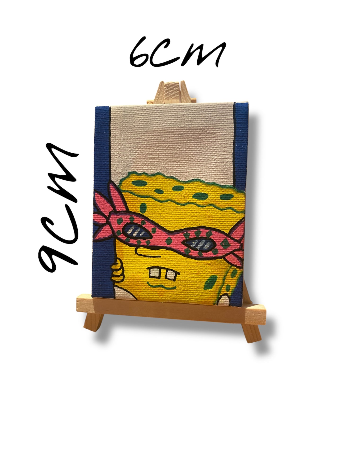 SpongeBob painting (easel incl.)