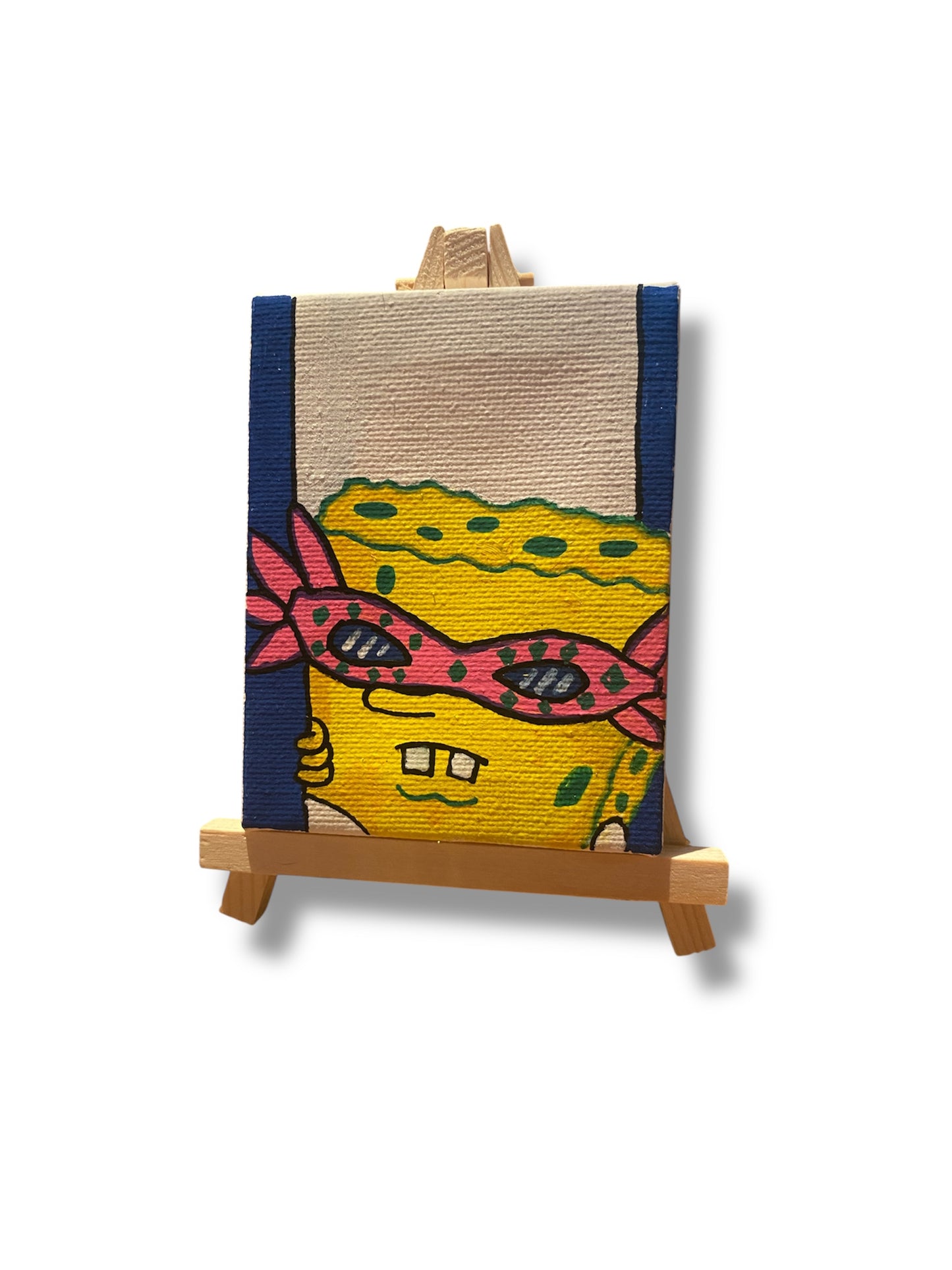 SpongeBob painting (easel incl.)