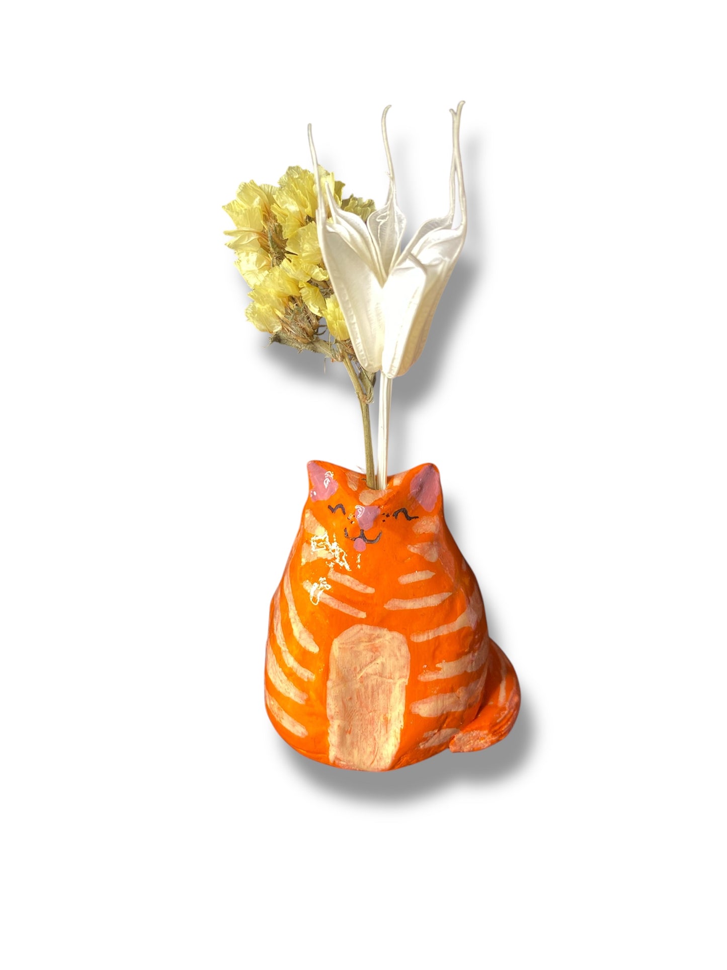 Flower Cat sculptures